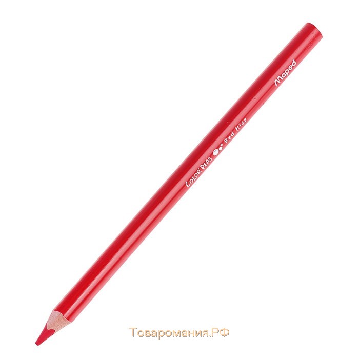 Карандаши трёхгранные, 12 цветов, Maped Color Peps Maxi, утолщённые, европодвес