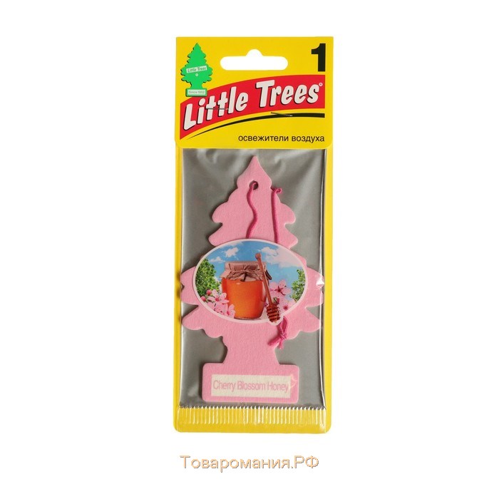 Ароматизатор Ёлочка Little Trees Медовая вишня, Cherry Blossom Honey