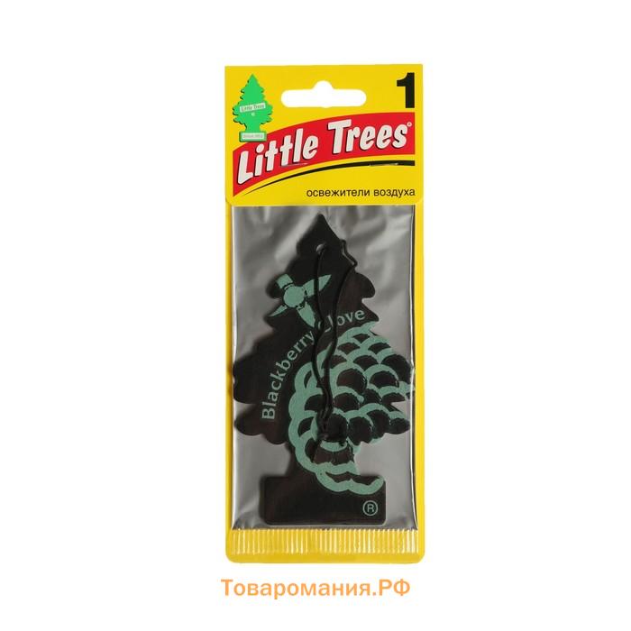 Ароматизатор Ёлочка Little Trees Ежевика с гвоздикой, Blackberry Clove