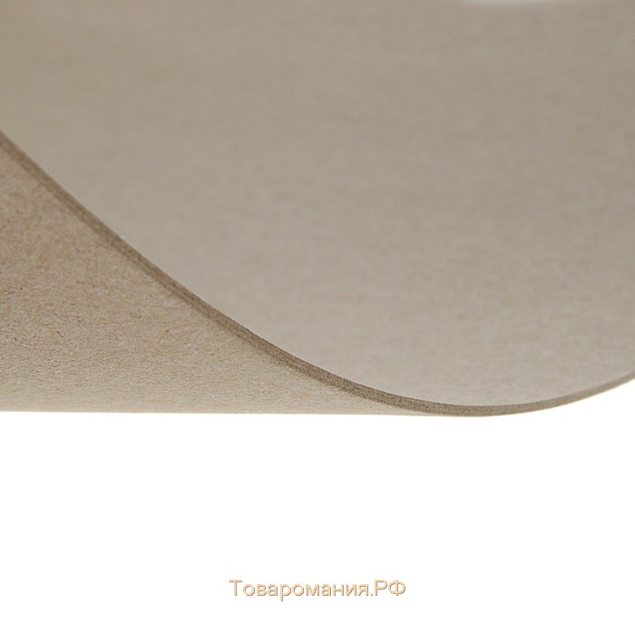 Картон переплётный (обложечный) 1.5 мм, 30 х 30 см, 950 г/м2, серый