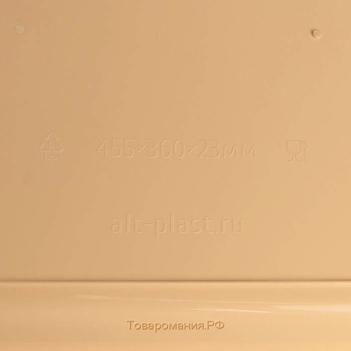 Поднос с вкладышем для сушки посуды «Колос», 45,5×36 см, цвет МИКС