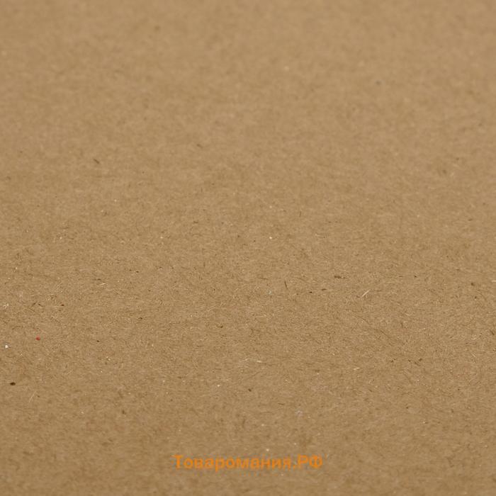 Крафт-бумага, 300 х 420 мм, 120 г/м², коричневая/серая