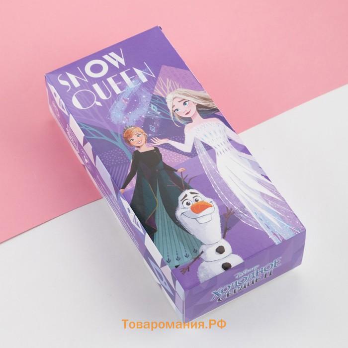 Набор носков "Snow Queen" Холодное сердце, 5 пар, 14-16 см