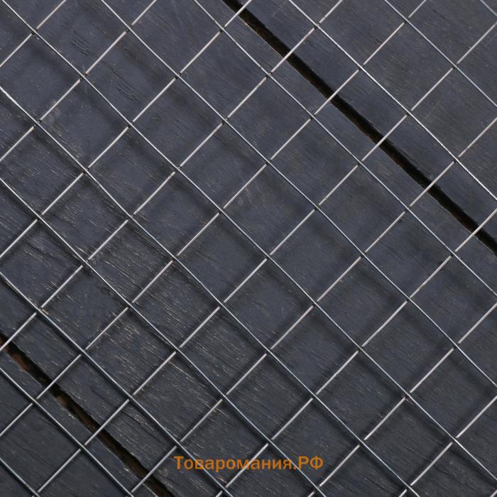 Сетка оцинкованная, сварная, 1 × 25 м, ячейка 25 × 25 мм, d = 1,4 мм, металл