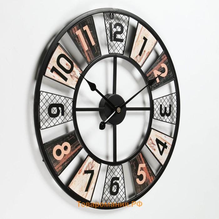 Часы настенные, серия: Лофт, d-60 см
