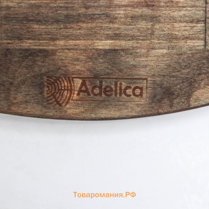 Доска деревянная для подачи Adelica «Стэйкхаус», 30×15×1,8 см, берёза