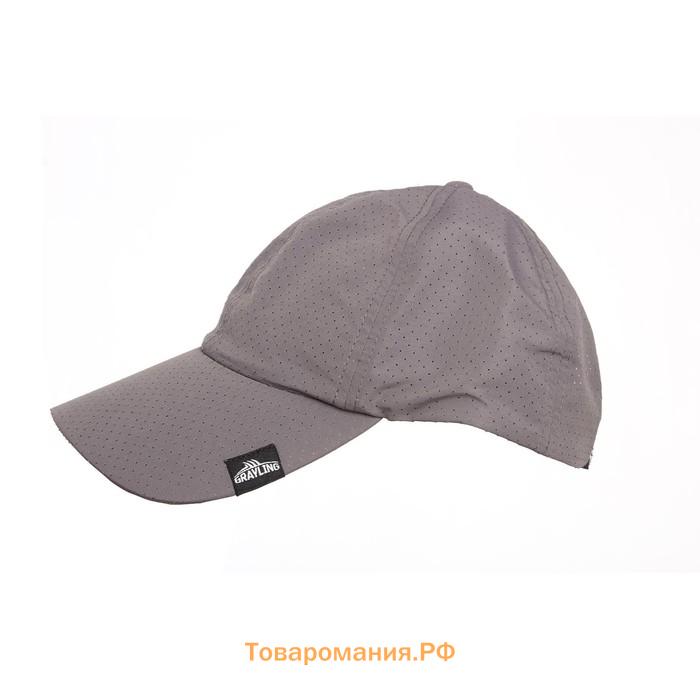 Бейсболка GRAYLING, полиэстер, серый, GQDC-1GR