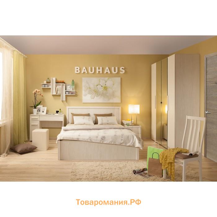 Кровать Bauhaus 2, 1600х2000 мм, без основания, Бодега светлый