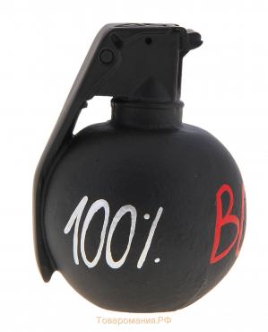 Держатель для карточек и фото "Лимонка. 100% bomb" черный, 9 × 12 × 8 см
