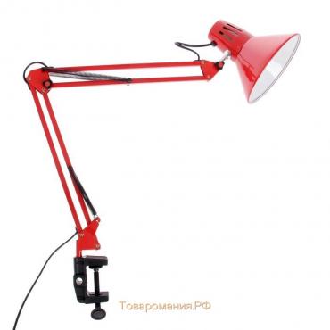 Лампа настольная Е27 40Вт красная 94х16,5х16,5 см RISALUX