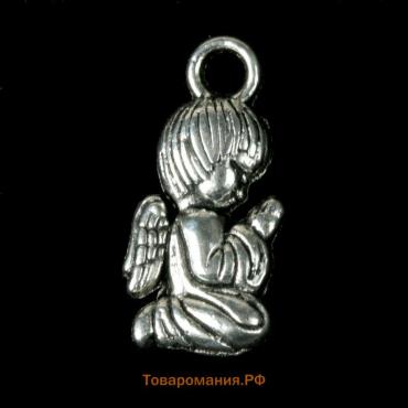 Декор металл для творчества "Ангел в молитве" (А36344) 1,6х0,8 см