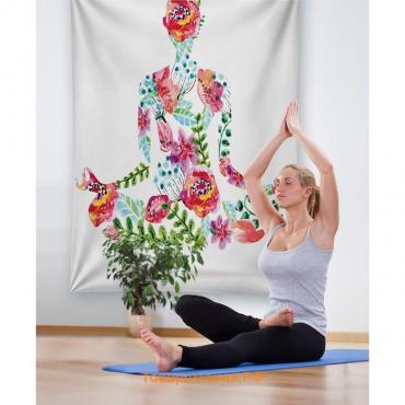 Декоративное панно с фотопечатью «Природа медитации», вертикальное, размер 100х150 см
