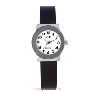 Часы наручные женские "Ореана", d-2.5 см, ремешок силикон