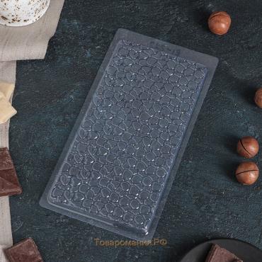 Форма для шоколада и конфет «Шоколад пористый», 19×9,5 см