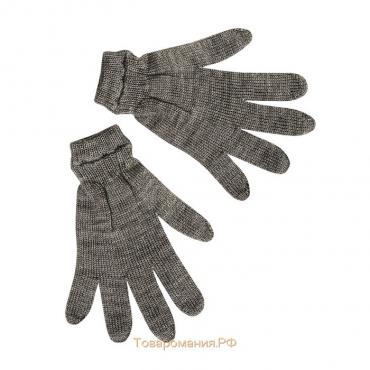 Перчатки женские, цвет светло-серый, размер 18