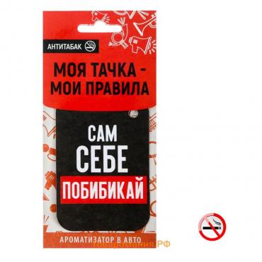 Ароматизатор в авто «Сам себе побибикай», антитабак