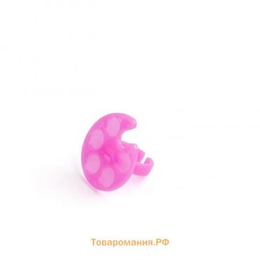 Универсальное пластиковое кольцо для смешивания, 10 шт. в упаковке, розовое