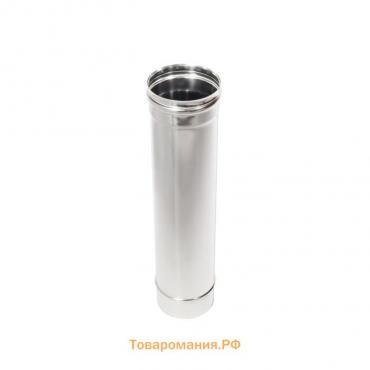 Труба, L=500 мм, нержавеющая сталь AISI 310, толщина 0.8 мм, d=200 мм
