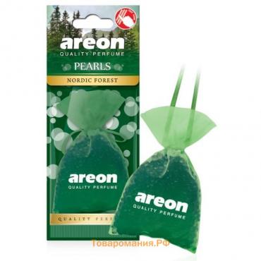 Ароматизатор на зеркало Areon Pearls мешочек северный лес, 50 г 704-ABP-15