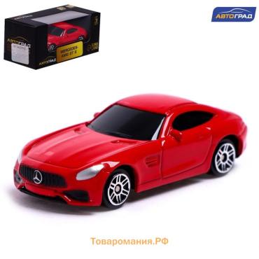 Машина металлическая MERCEDES-AMG GT S, 1:64, цвет красный