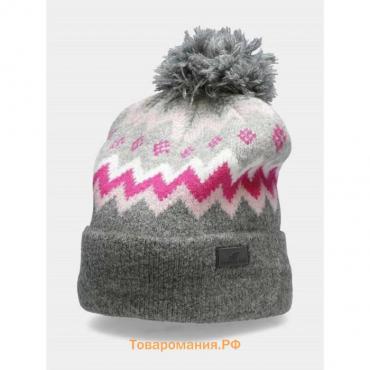 Шапка женская 4F Women's Caps H4Z21 CAD014 56A, размер One Size