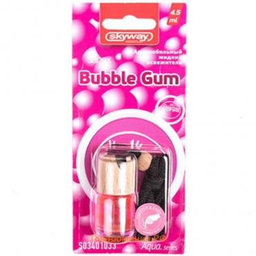 Ароматизатор подвесной бутылочка SKYWAY Aqua series, Bubble gum, 4,5 мл